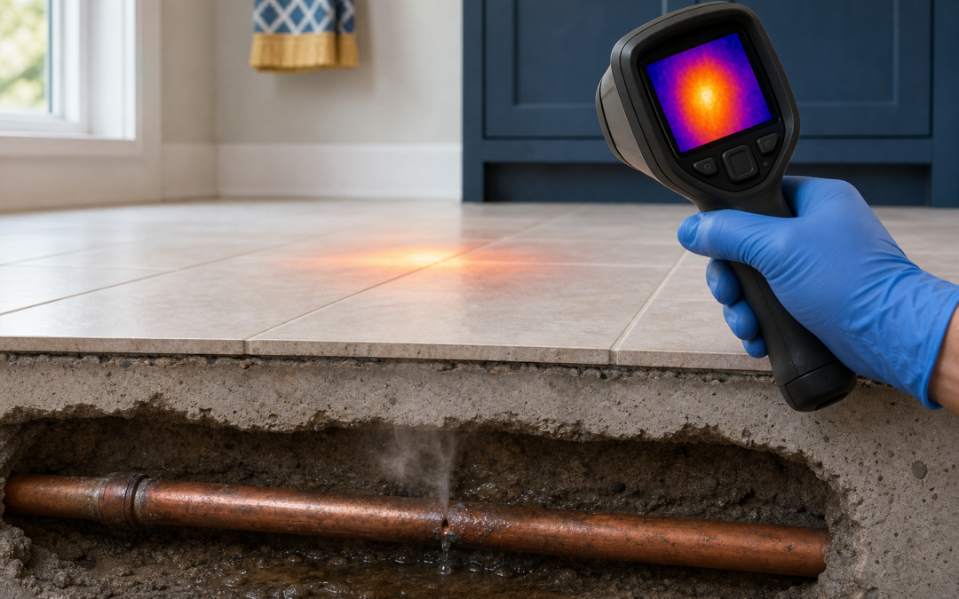 Can a Warm Spot on the Floor Mean a Slab Leak?