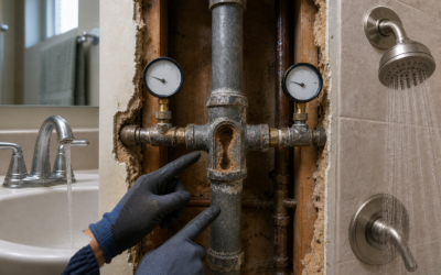 Why Does Water Pressure Drop When Two Fixtures Run?